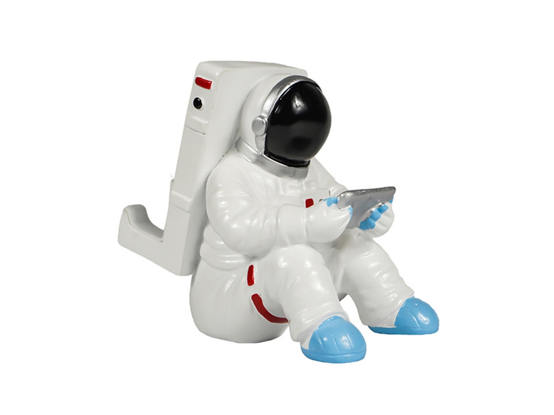 Suporte para Celular Astronauta Resina | S/MARCA