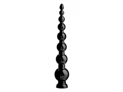 Dildo Anal Cobra Graduado Com Miçangas 19 Polegadas HOSED