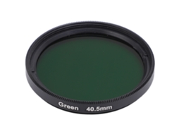 Filtro circular multicamadas de 40,5 mm para lentes fotográficas, filtros de cor e lentes.