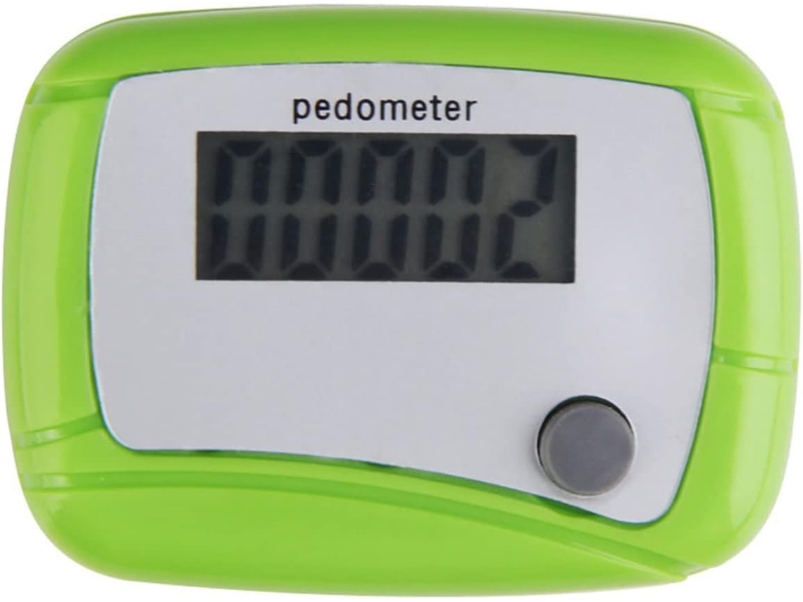 Podomètre LCD SFUSHOS, distance, calories, sport, avec clip