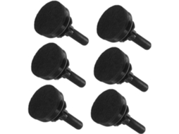 Nuobesty Conjunto De 6-niveladores Ajustáveis Para Móveis, Pés De Mesa Com Rosca 3 8-16, Extensores De Altura Para