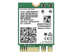 Placa Wifi Ax210ngw, Módulo Sem Fio Wi Fi 6e 11ax Expansível Até 6 Ghz Mu Mimo Tri Band, Placa De Rede Interna Bluetooth 5.2 Aquaforge