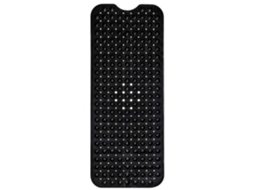Tapete de Banho Antiderrapante Extra Grande 101,6 Cm X 40,6 Cm (40 Polegadas X 16 Polegadas) MDUG (preto)
