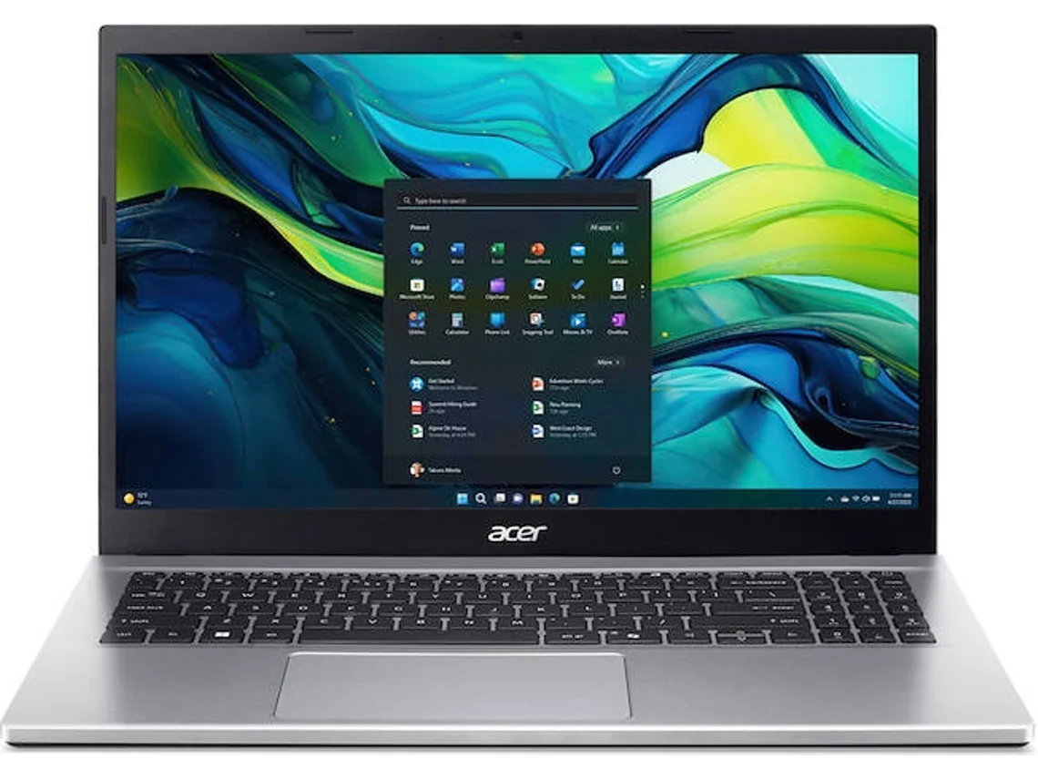 Portátil ACER Aspire Go 15 AG15-42P-R21F (15.6'' - AMD Ryzen 7 5825U - RAM: 16 GB - 512 GB SSD - AMD Radeon Graphics)