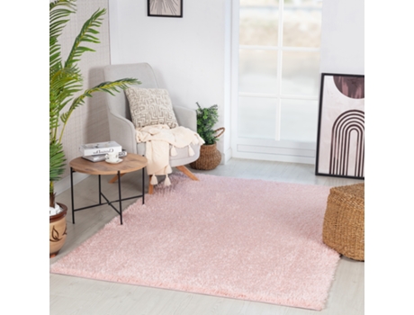 Tapete SURYA Shaggy Moderno Rosa Claro 160x213