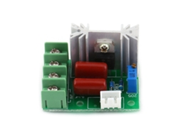 Regulador elétrico SCR 2000W 50/220V para controle de temperatura, velocidade e brilho