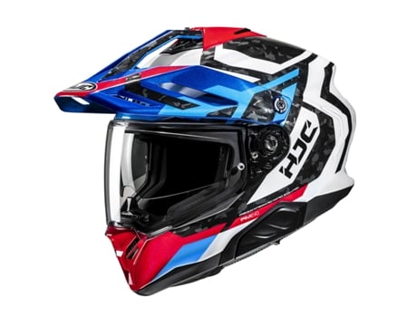 Capacete de Moto Casco HJC RPHA 60 Dakar Preto/Branco/Vermelho/Azul XXL Preto/Branco/Vermelho/Azul XXL HJC