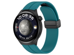 Pulseira De Silicone Com Fecho Dobrável Para Huawei Watch 4 / Watch 4 Pro