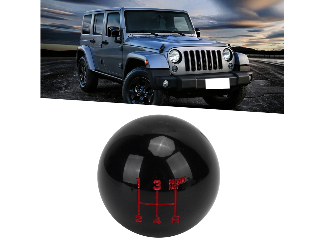 Manopla De Câmbio M12x1, 25 5 Velocidades Durável Com 3 Adaptadores Acessórios Universais Para Automóvel (preto), M12x1,25, Aço, Para Automóvel