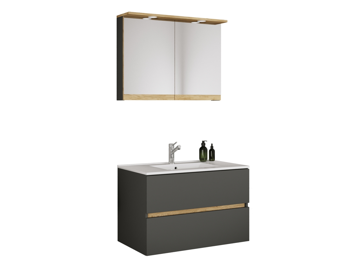 Conjunto de Móveis para Banheiro com Lavatório Cosila i 81 VCM
