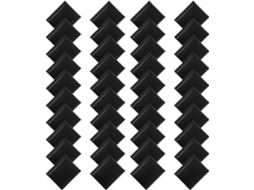 Lote de 100 envelopes acolchoados pretos com bolhas, 11x13 polegadas (4 cm), impermeáveis e autoadesivos, para embalagem de envio.