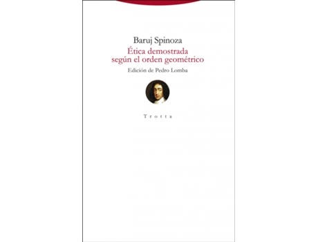 Livro Ética Demostrada Según El Orden Geométrico de Baruj Spinoza (Español)