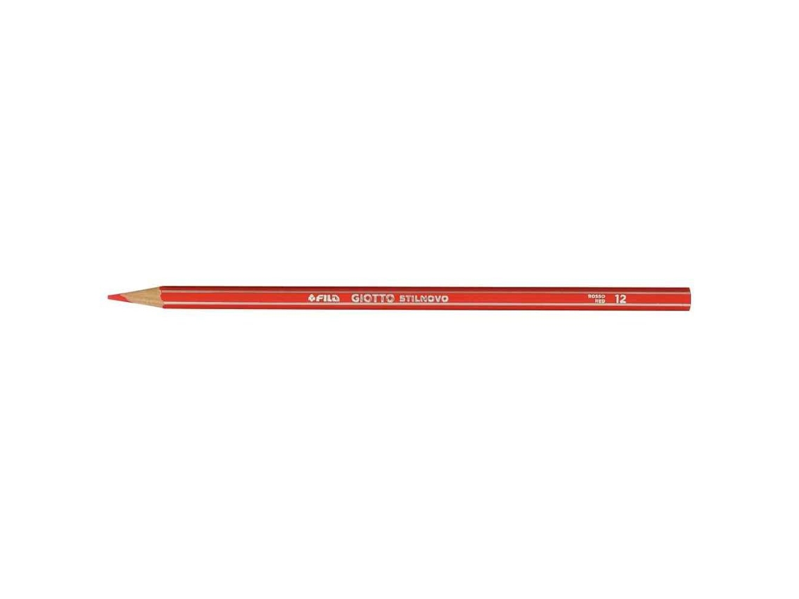 Lápis de Cor Vermelho GIOTTO 256112 1 Peça