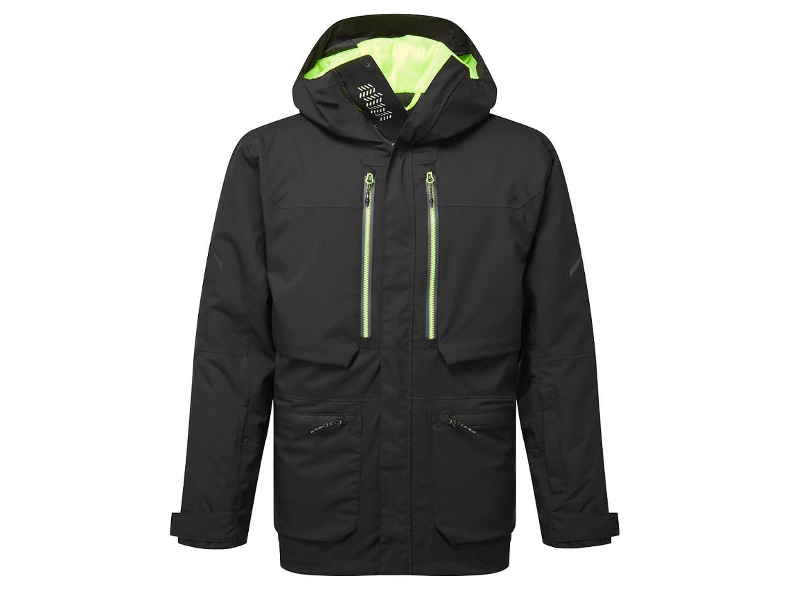 Parka De Inverno Ev4: Calor E Conforto Preto / Xxl