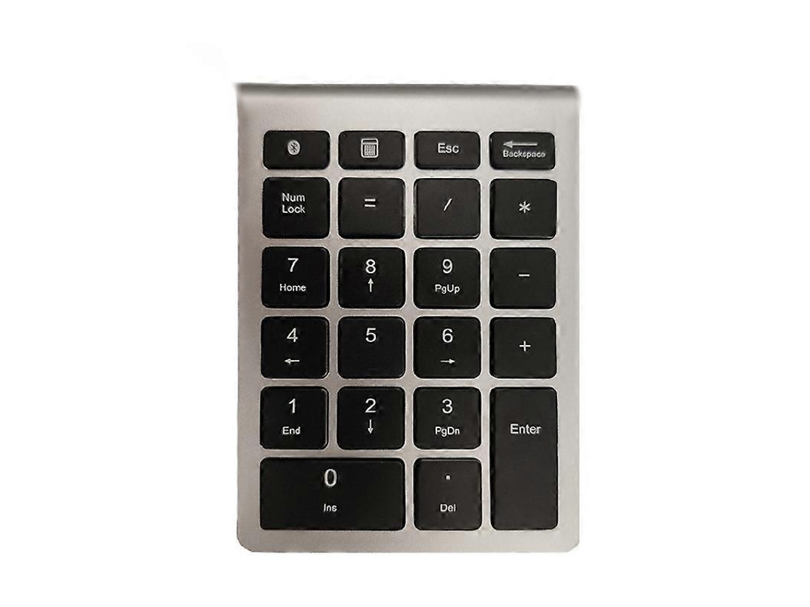 Mini Teclado Sem Fio Para Laptop, Especificações Bluetooth Bluetooth (prateado E Preto) Nostalgia88 (prateado E Preto)