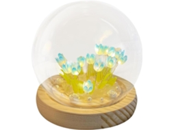 Luminária Noturna De Flor Faça Você Mesmo, Luminária De Mesa Led Para Flores