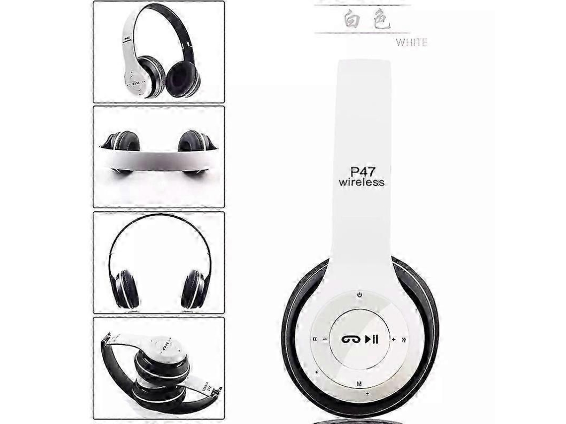 Fone de Ouvido Bluetooth P47 com Entrada para Cartão X/TAISHENGDA