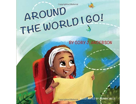 Livro Around the World I Go Imanis Adventures de Cory J Anderson (Inglês)