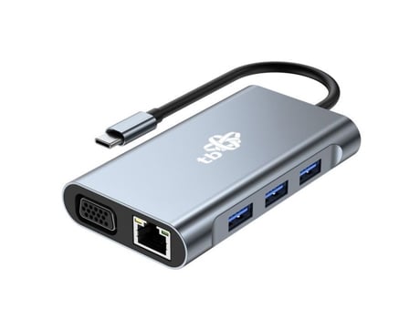 Hub Tb Print Aktbxva8w1uhvrj Hub Usb Hub Adaptador Usb C 8 Em 1 Hdmix2 Usb Vga RJ45 Pd