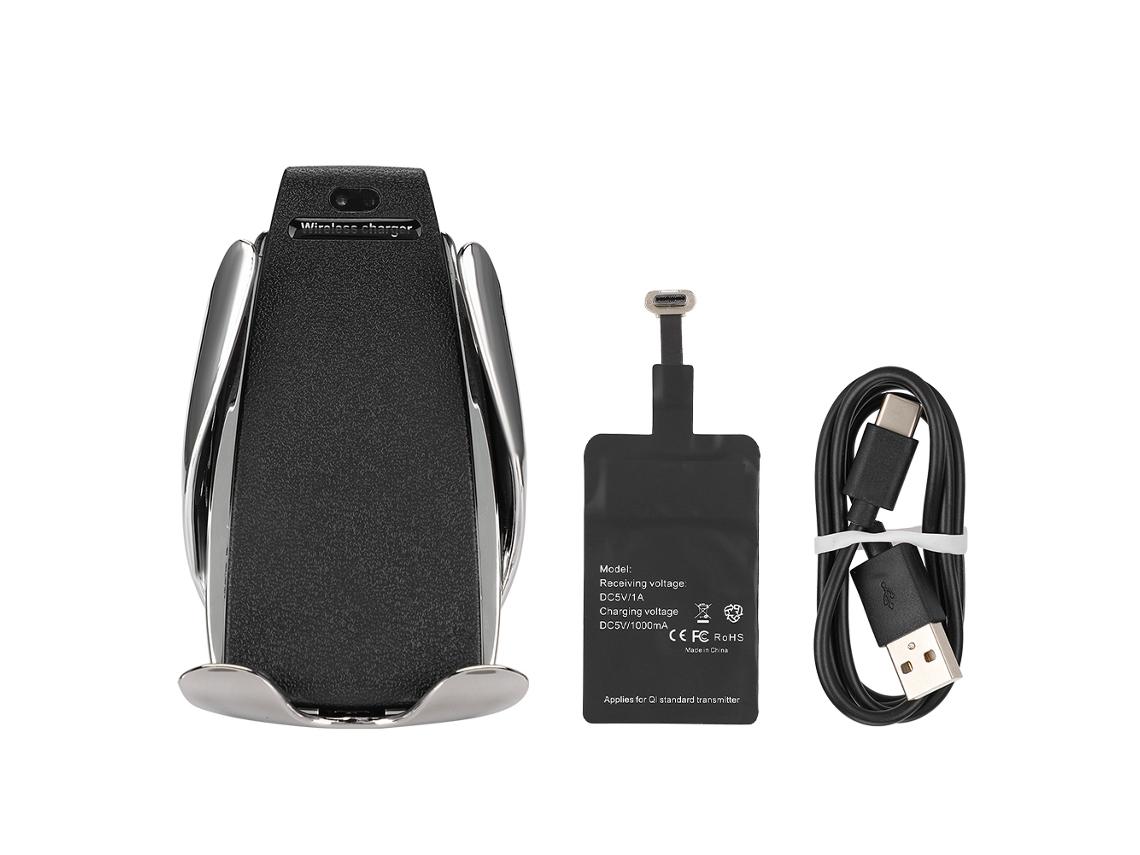 Suporte de Carro LAXISCREED Carregamento Sem Fio Prendido Automático