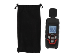 Medidor de Decibéis Portátil, LCD, 30-130dB, Precisão ±1.5dB | S/MARCA