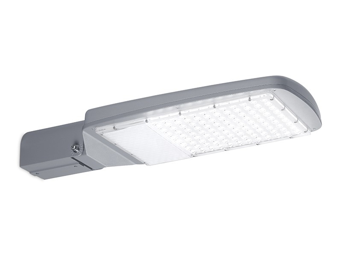 Luminária De Rua Led Ges581n 100w 8500lm 4000k, Alumínio Fundido, Ângulo Ajustável, Ip65 - Gealuce