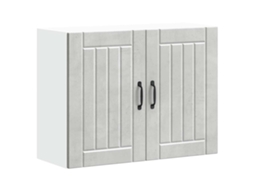 Kitchen Wall Cabinet, Kitchen Wall Cabinets Vidaxl Cinzeto Madeira Processada (n/a)