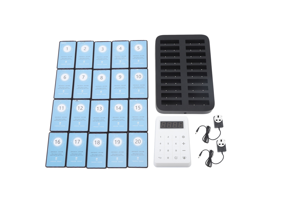 Pager Sem Fio LAXISCREED 700m 20 Buzinas Uk