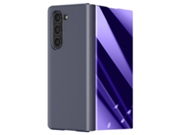 Capa Fólio Para Samsung Galaxy Z Fold 5 Ushion Acrílico Roxo