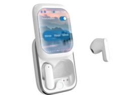 Fones De Ouvido Sem Fio Com Tela Sensível Ao Toque Colorida E Cancelamento Ruído