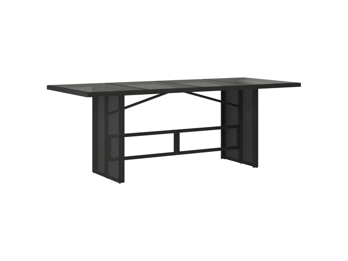 Garden Table, Garden Tables Vidaxl Preto Rattan / Vime (n/a)
