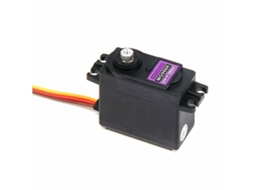 Conjunto de 6 servos digitais binários elevados com engrenagens metálicas Mg996r para modelos de aeronaves. MDUG (55g)