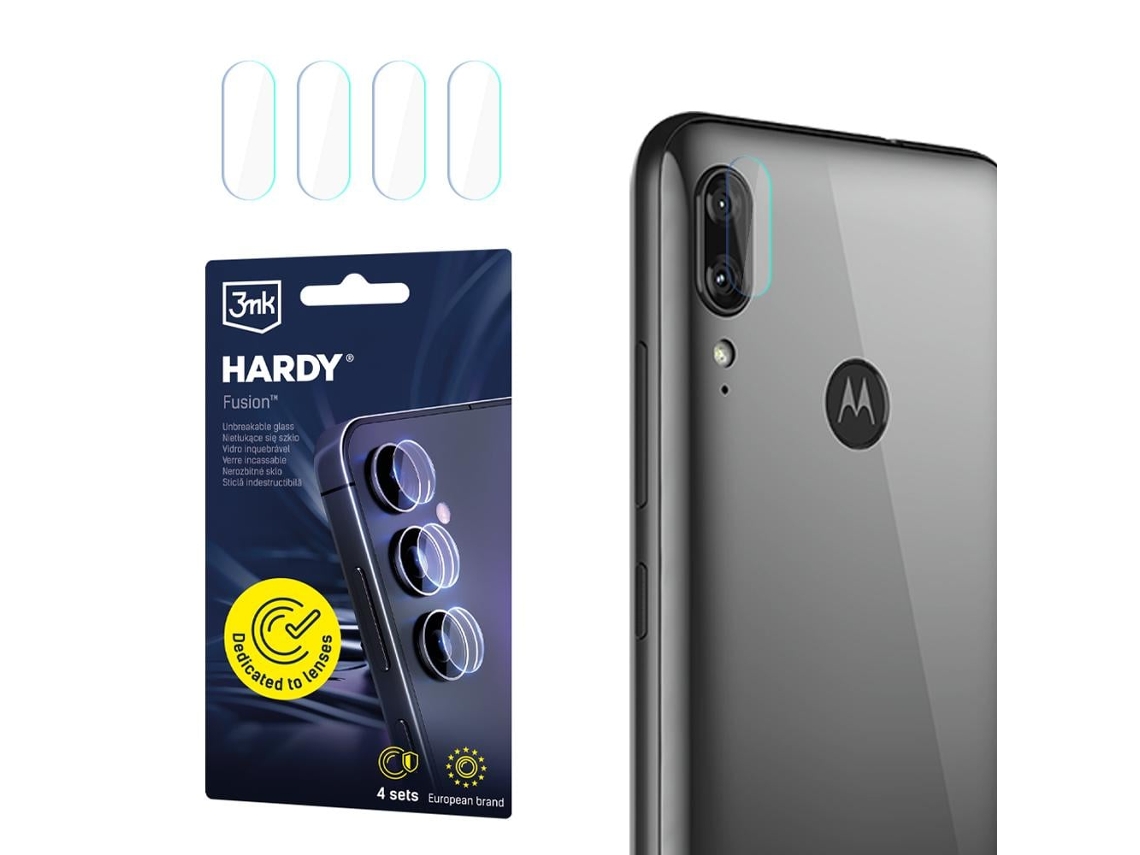 Película De Ecrã Motorola Moto E6 Plus 3mk Hardy Fusion Lens Protection