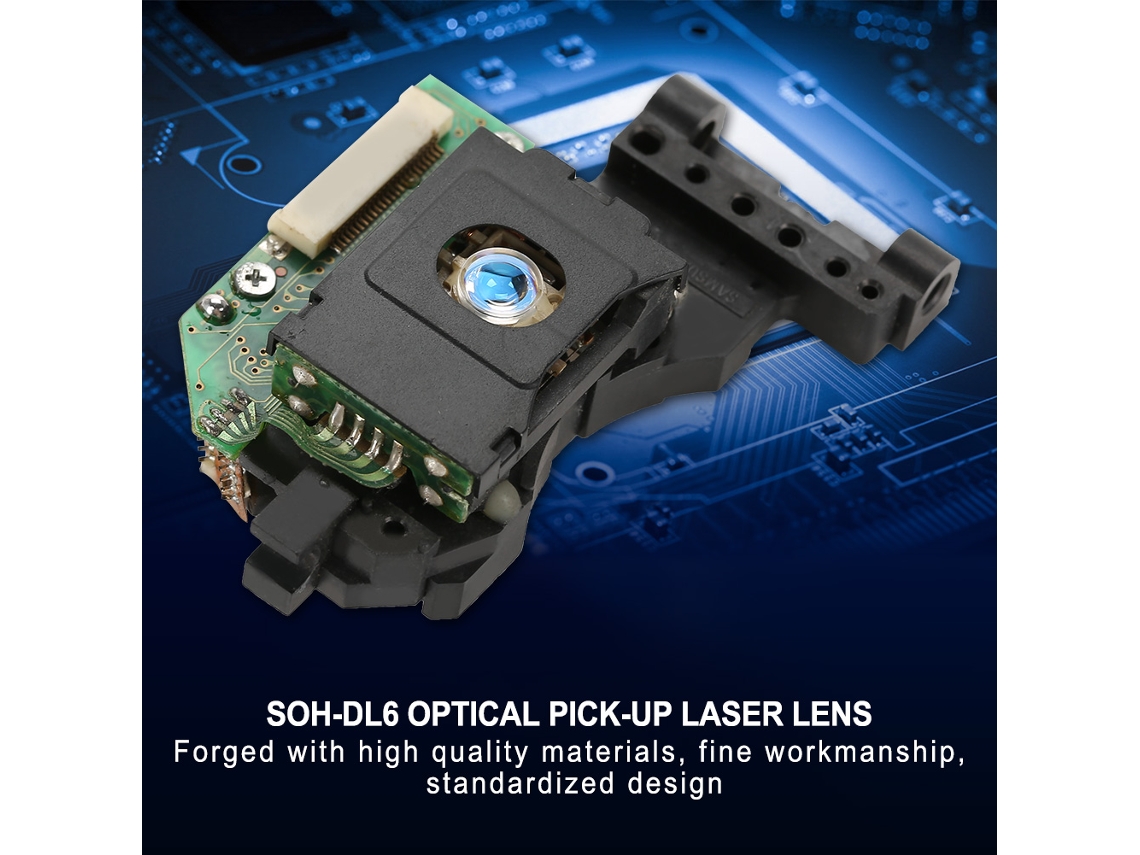 Laxiscreed Lente De Leitor Óptico Laser Soh - Dl6 Para Dvd, Substituição De Peças Com Função De Laser