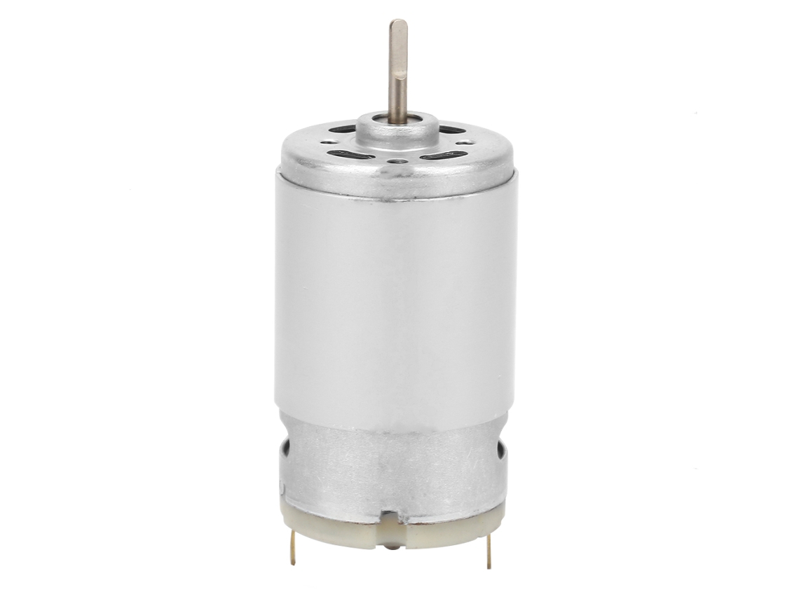 Motor Micro 395 de Alta Velocidade com Eixo Longo Tipo D Circular
