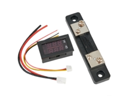 Amperímetro Digital Dc 0-100v 50a Com Shunt Medidor Painel 0