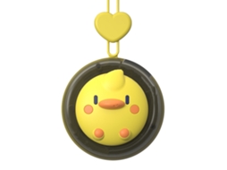 Ventilador De Pescoço Cartoon Recarregável Laxiscreed, Ideal Para Uso Portátil E Confortável