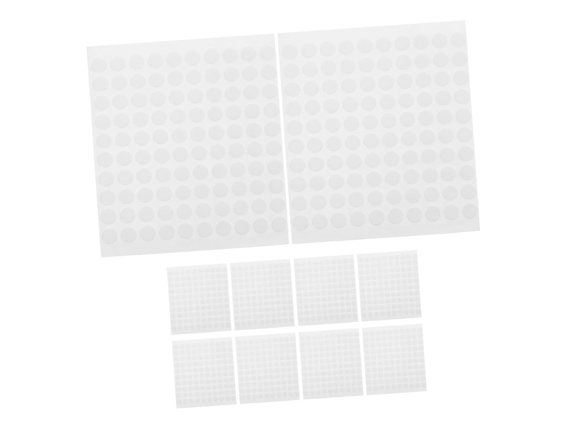 1000 Peças De Adesivos Transparentes Dupla Face Removíveis Automóveis.
