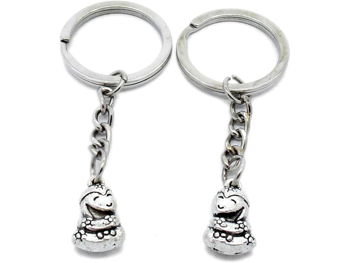 Chaveiro De Metal E4tj5 Com Argola - Para Uso Prático E Funcional