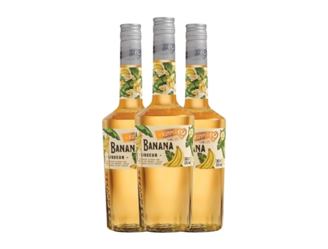 Licores DE KUYPER Banana (0.7 L - 3 Unidades)