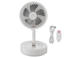 Ventilador Telescópico Plegable 4 Velocidades Luz Usb