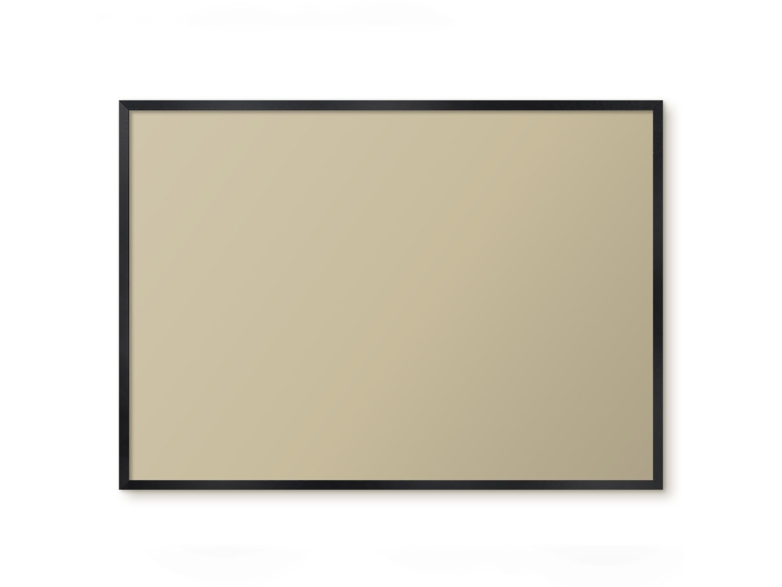 Magnetic Board Strong Orange For The Living Room Espelharte (70x50 Cm)