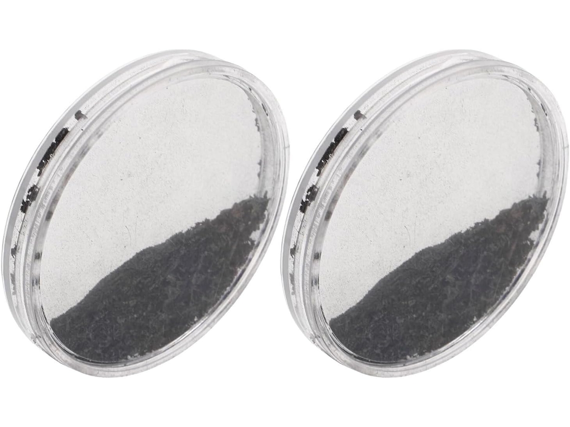 Caixa Magnética com 2 Peças de Limalha Ferro para Experimentos Ciências Magnéticas, Kit Portátil Sobre Magneti