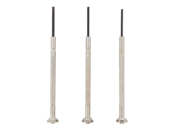Kit 3 Chaves De Fenda Para Remoção De Pulseira E Movimento De Relógio
