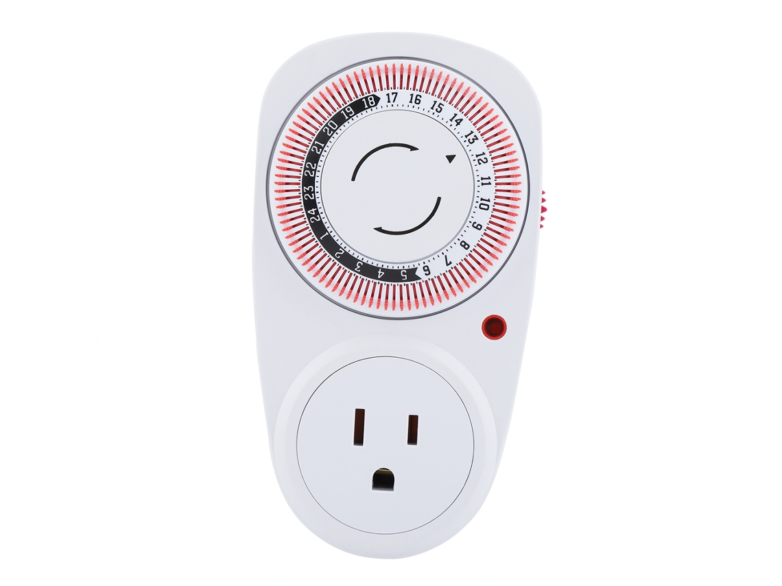 Temporizador Mecânico Laxiscreed 24 Horas Para Uso Interior - Durável E Confiável