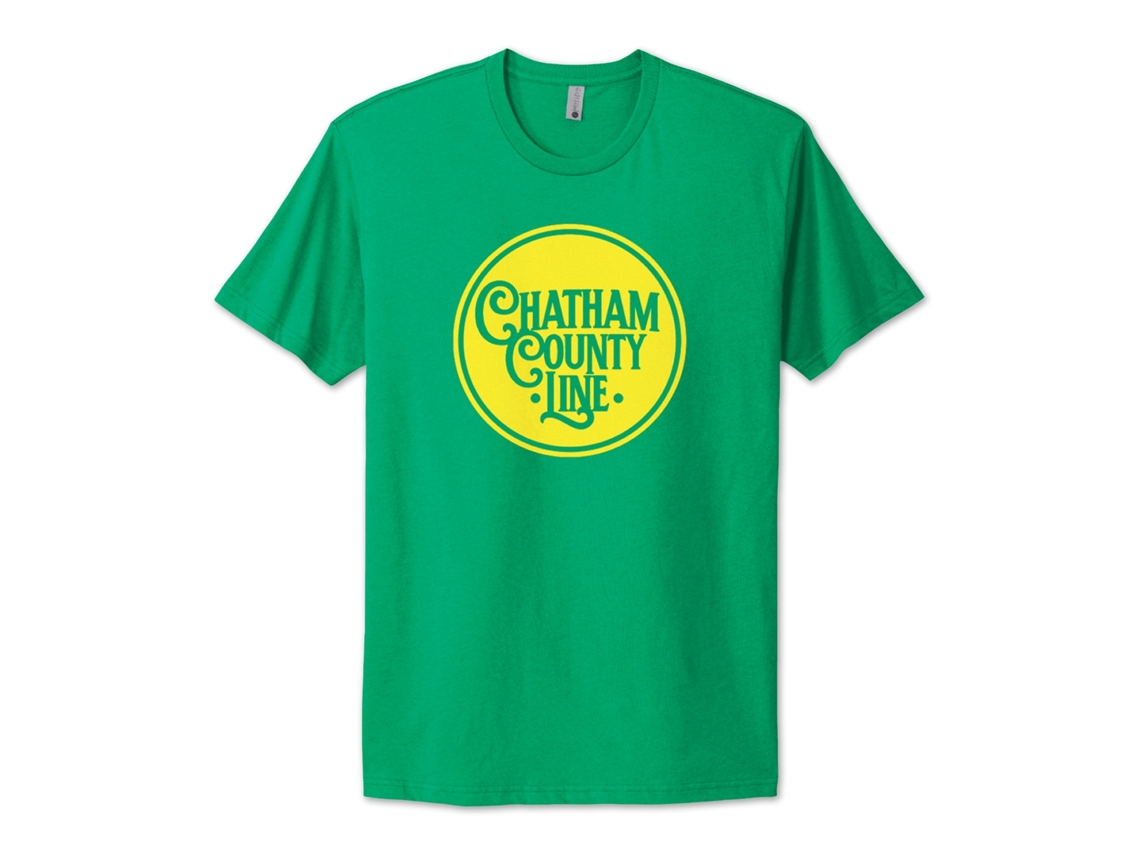 Camiseta Chatham County Line Circle ROCKINSTONE Unissex Adulto Mais Vendida Tamanho: XXXG