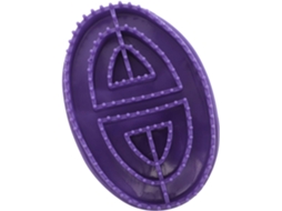 Escova De Massagem Abdominal Oval Plástico Valiclud, Ferramenta De Relaxamento Muscular, Fácil De Limpar, Para Uso