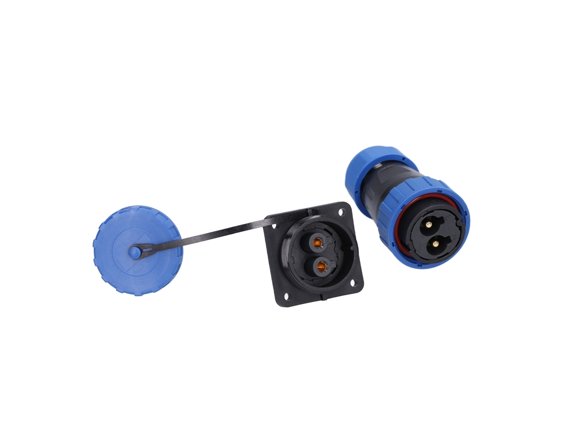 Laxiscreed Conector De Energia Ip68 À Prova D'água Para Aviação, 4 Pinos De Alta Fiabilidade