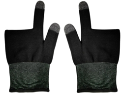 Luvas Masculinas De Inverno Sem Dedos Para Jogos, Em Nylon E Fibra Respiráveis, Antiderrapantes E Com Absorção De Suor