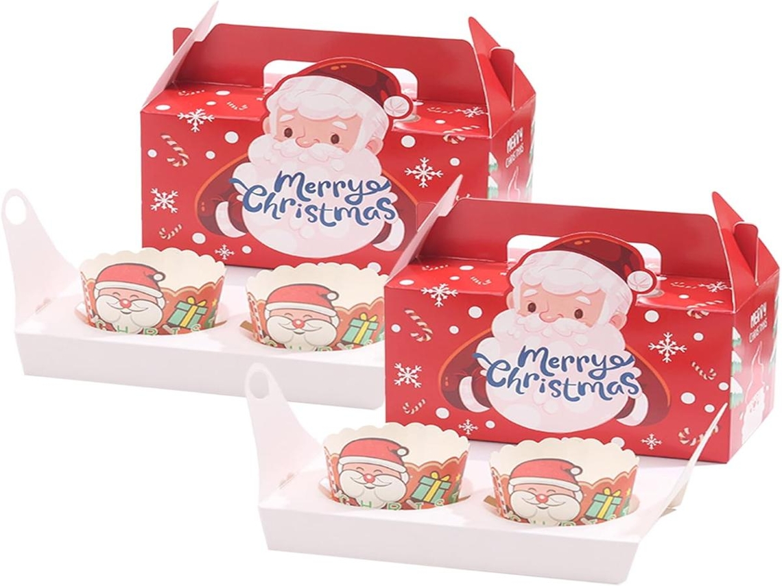 Lurelia Caixas De Papel, Natal, Para Bolos E Doces